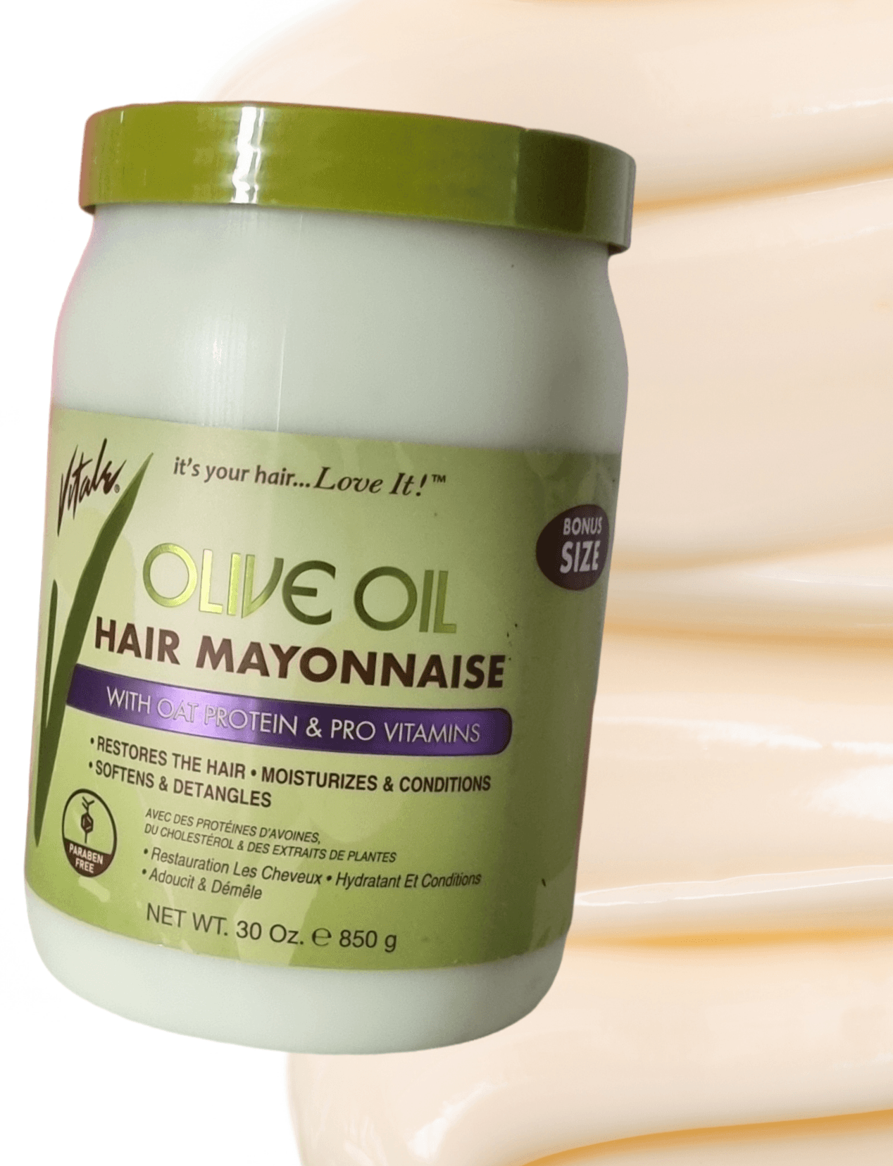 Vitale Pro Olive Oil-Based Hair Mayonnaise – LocsNco