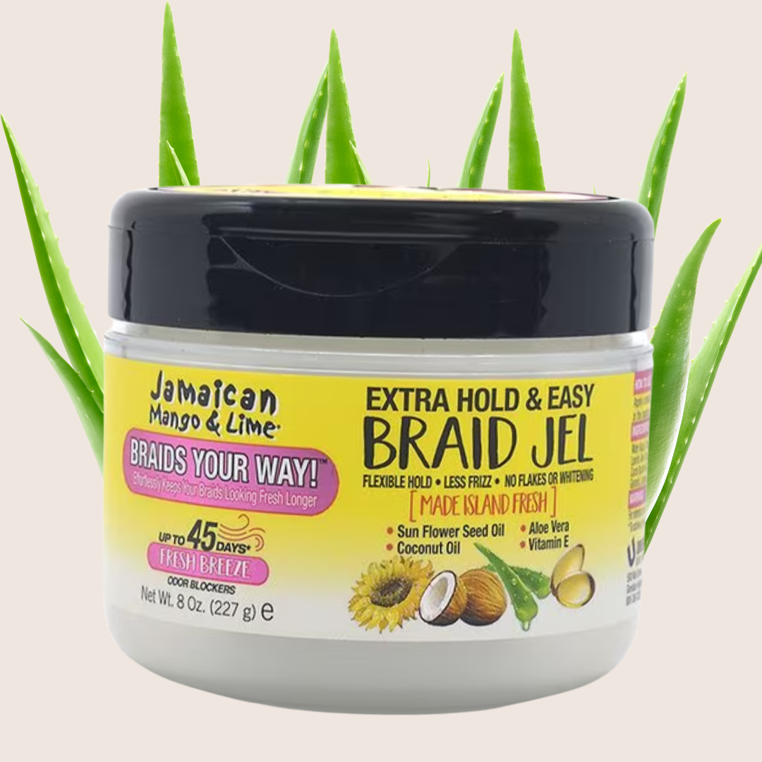 Jamaican Mango and Lime Extra Hold and Easy Braid Jel 8 oz