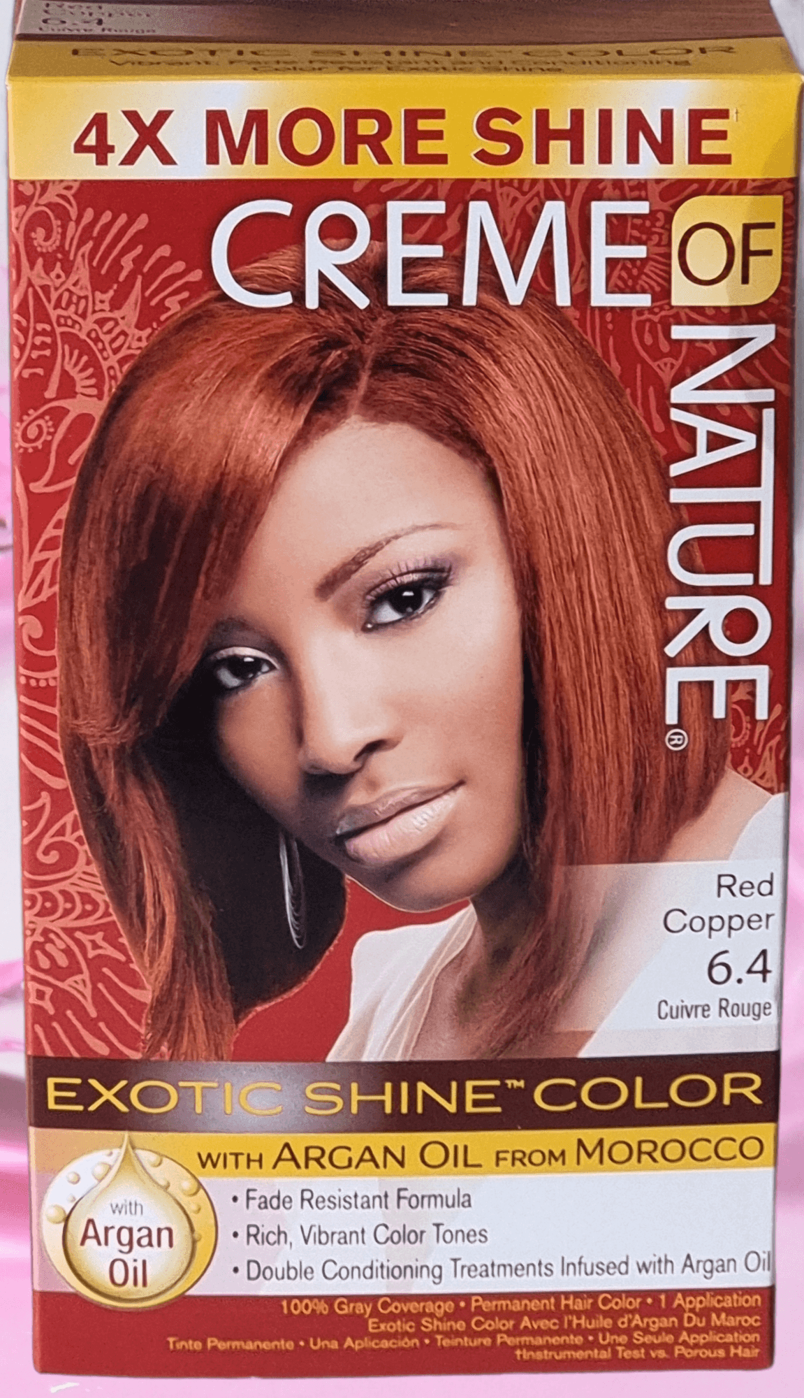 Creme Of Nature Exotic Shine Colour Red Copper 6.4 - LocsNco