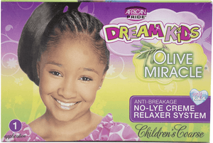 African Pride Dream Kids Olive Miracle Relaxer Coarse - LocsNco