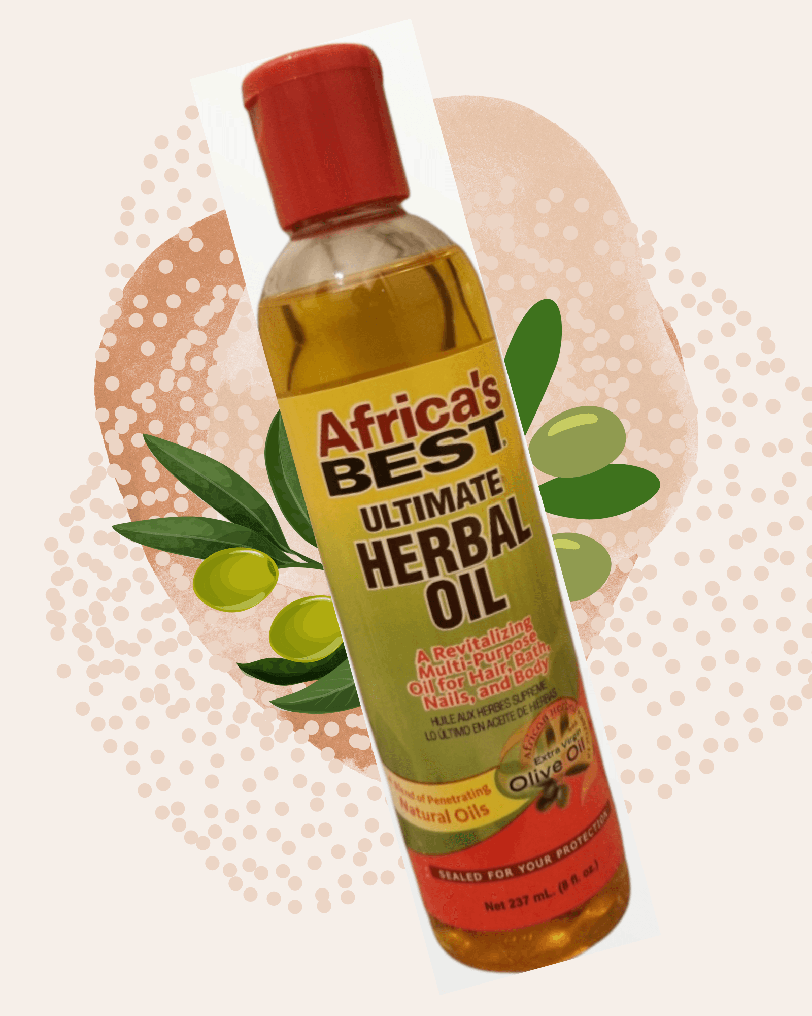 Africa's Best Ultimate Herbal Oil 237ml - LocsNco