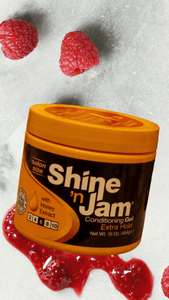 Ampro Pro Styl Shine 'n Jam Conditioning Gel | Extra Hold 16oz  - LocsNco
