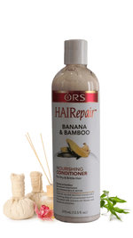 Load image into Gallery viewer, ORS HAIRepair Banana and Bamboo Nourishing Conditioner for Dry and Brittle Hair - LocsNco