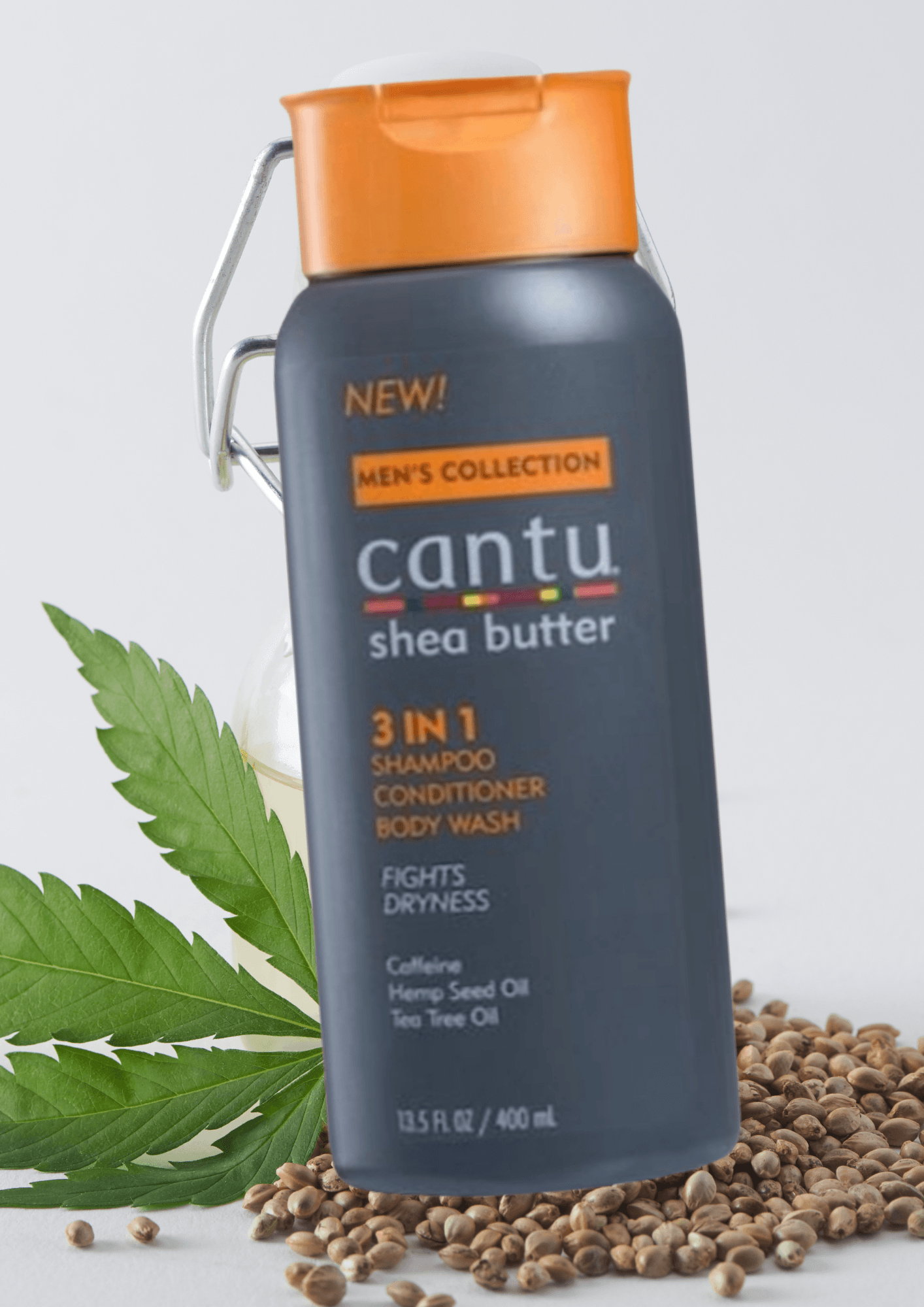 Cantu Men’s 3 in 1 Shampoo Conditioner Bodywash - LocsNco