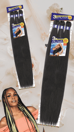 Load image into Gallery viewer, 3X Ruwa Pre-stretched Braids 36&quot; - LocsNco