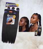 Load image into Gallery viewer, 6X Ruwa Pre-stretched Braids 24&quot; - LocsNco