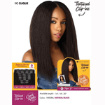 Load image into Gallery viewer, Sensationnel Curls Kinks &amp; Co Textured Clip Ins – 1C Clique - LocsNco